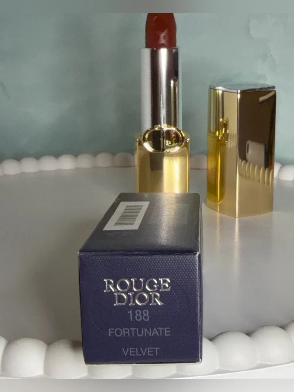 Dior Rouge 188 Fortunate Velvet Matte Lipstick, Limited Edition 2025 NIB RARE